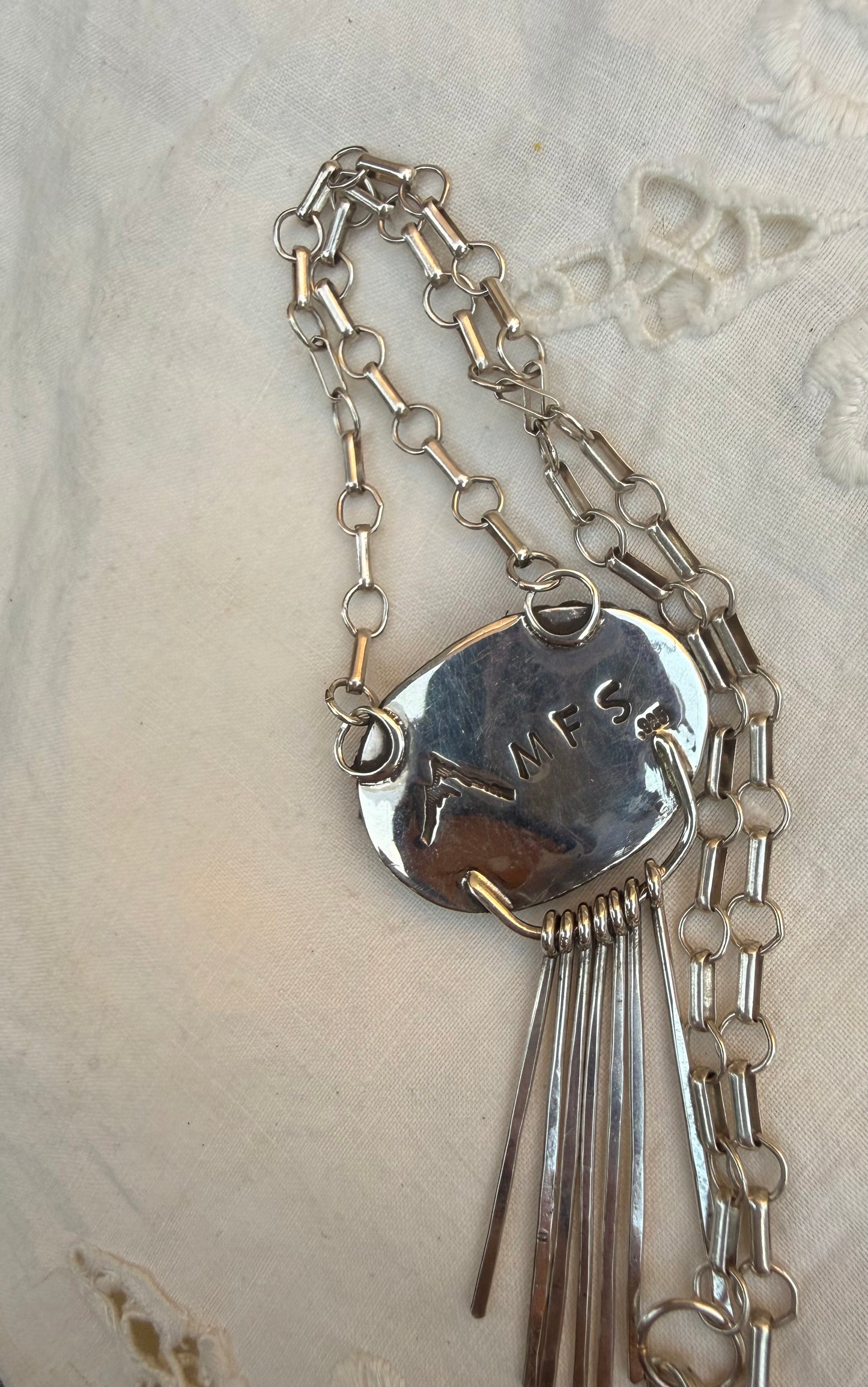 Yowah Opal Rope & Fringe Necklace