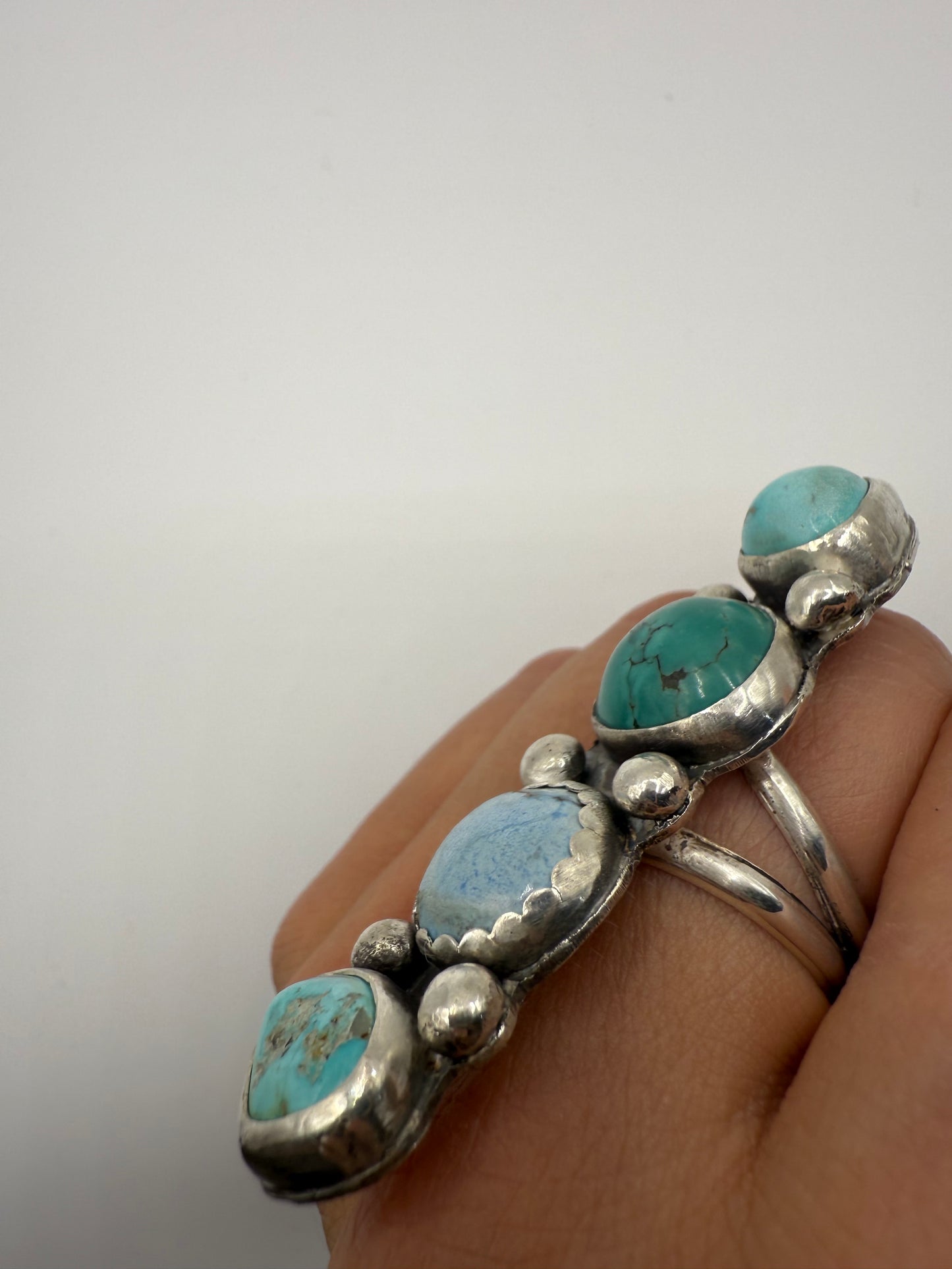 Turquoise Multi-stone Ring