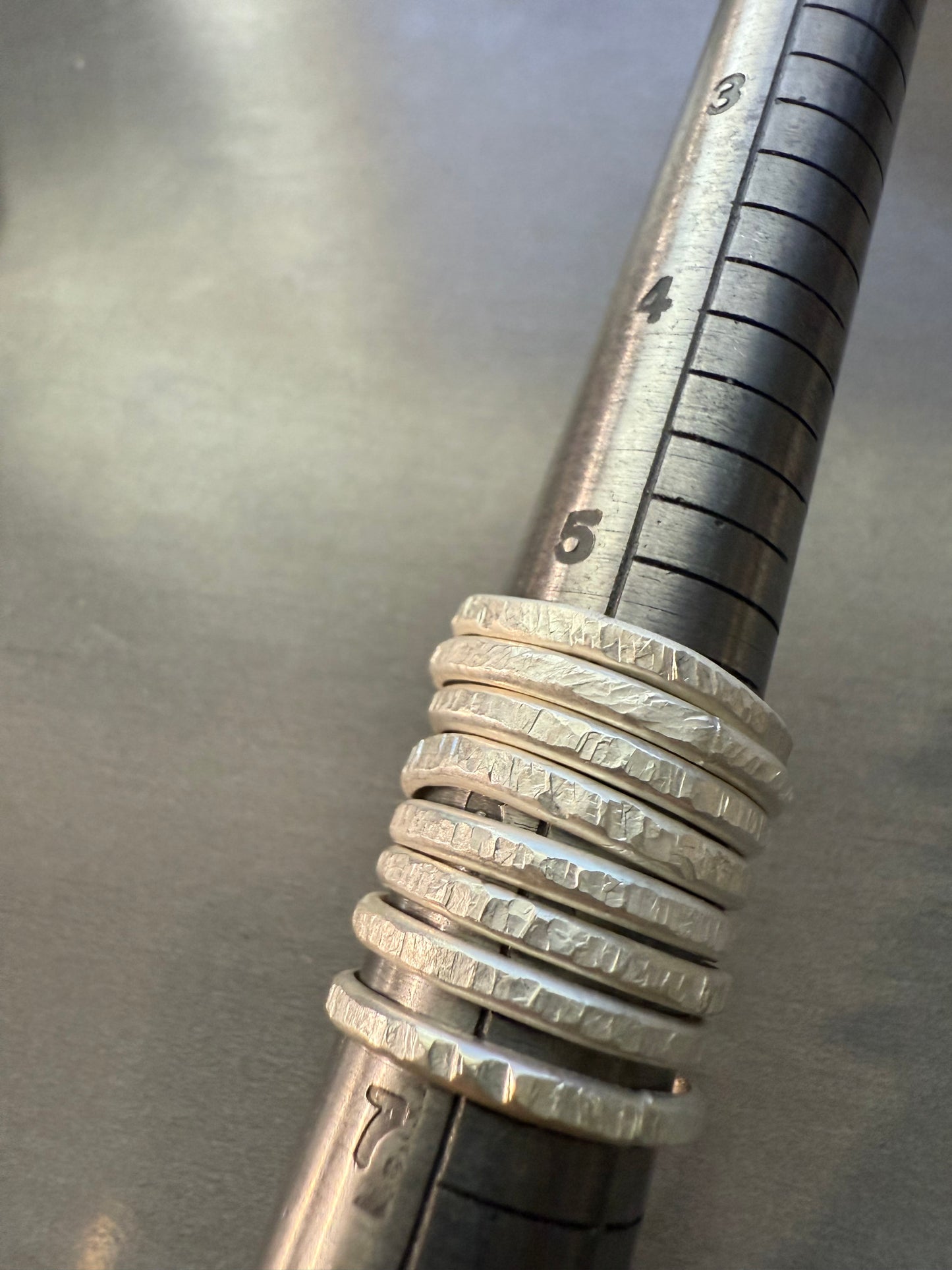 Silver Stacker Rings