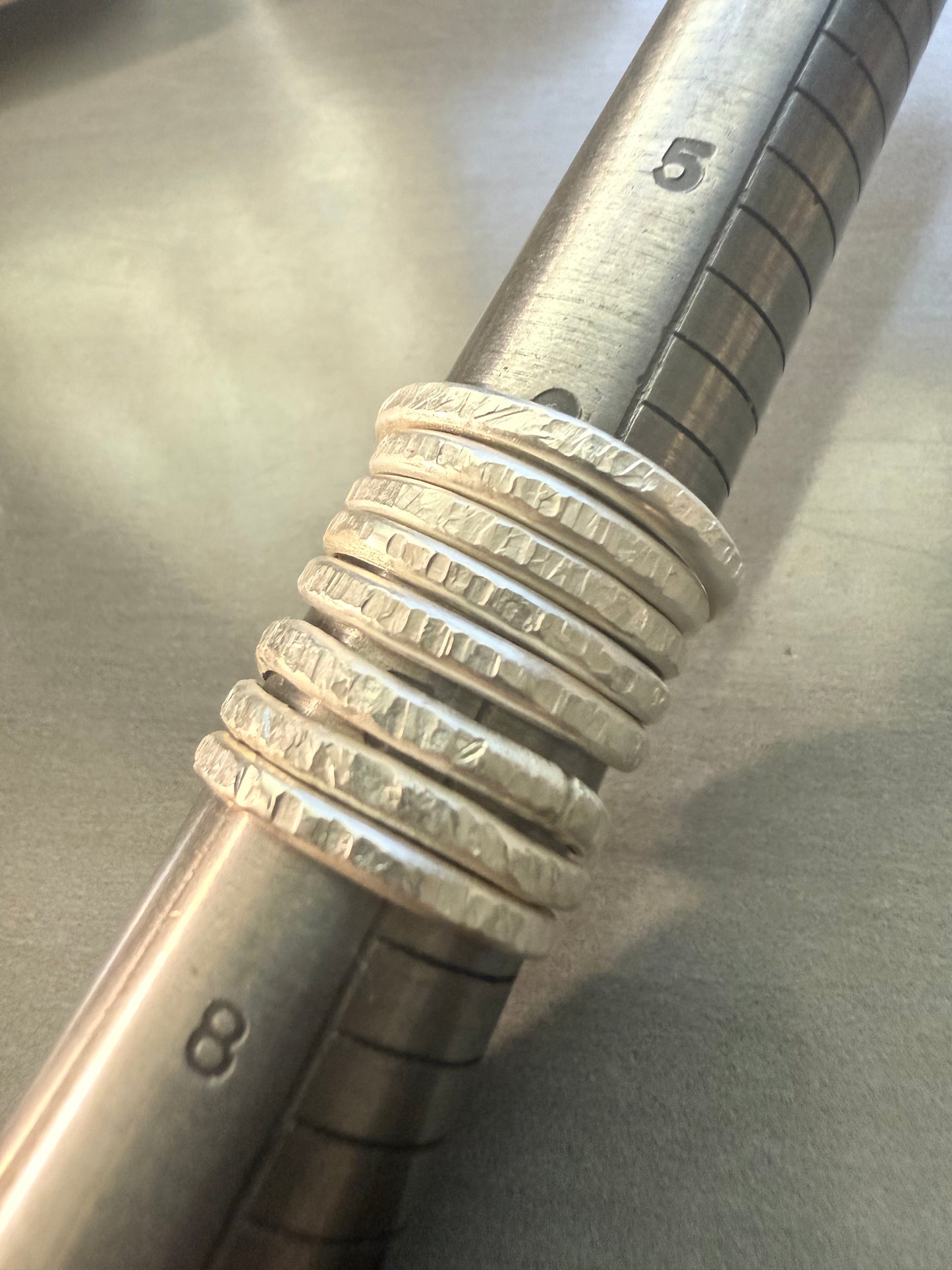 Silver Stacker Rings