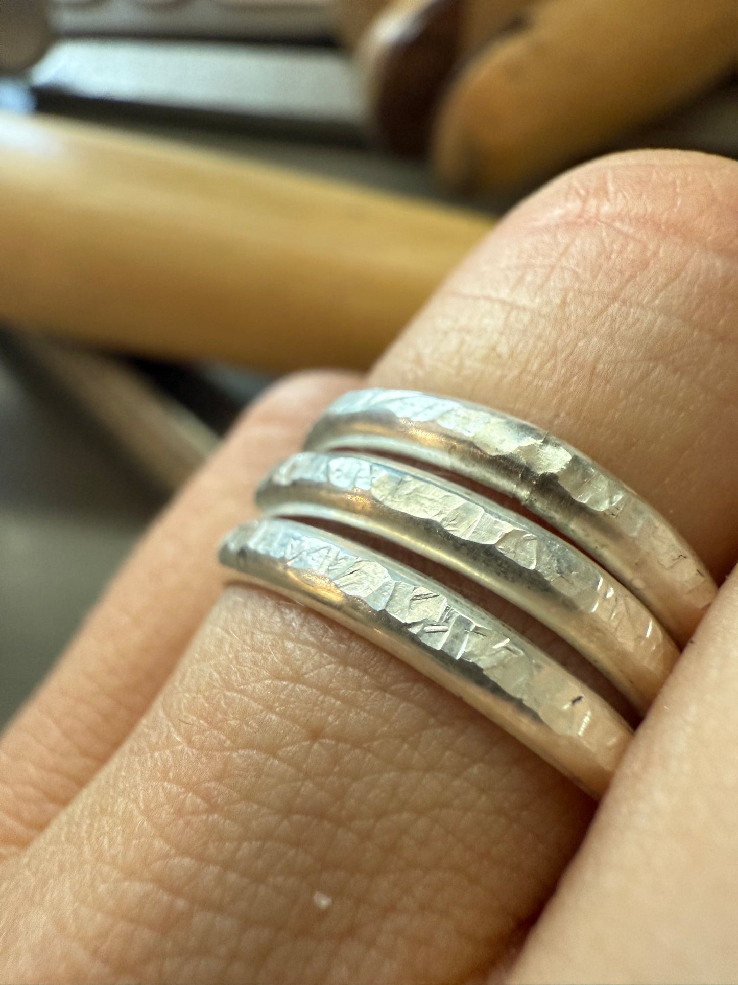 Silver Stacker Rings