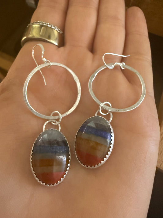 Rainbow Chakra Earrings