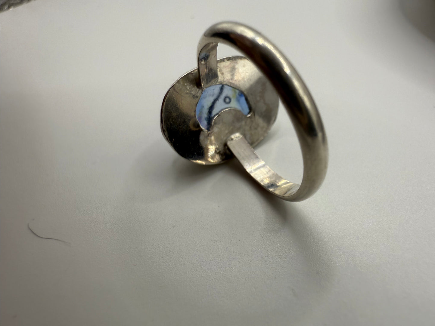 Dichroic Moon Ring